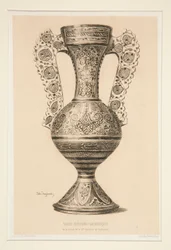 Jarrón hispano-morisco