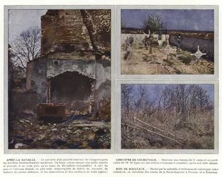 Después de la batalla, Cementerio de Courgivaux, Bosque de Abedules