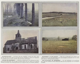 Alrededor de Soisy, Mondement visto desde los Pantanos, La Iglesia de Mondement, En la Meseta de Mondement