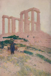 El Templo de Poseidón y Atenea en Sunium