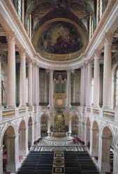Vista interior de la capilla, 1699-1710