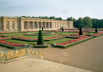 La fachada del jardín del Gran Trianón, 1687