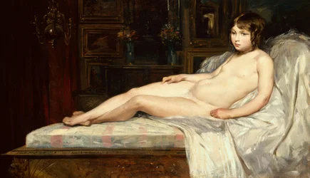 Joven Desnuda Reclining