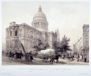 Catedral de San Pablo, Londres, c1855