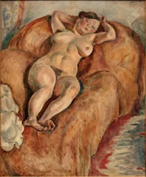 Desnudo femenino reclinado