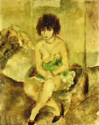 Retrato de Lucy Krohg, c.1925