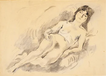Desnudo reclinado