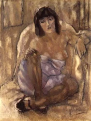 Mujer sentada