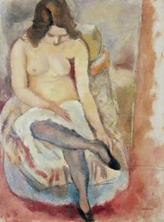 Mujer sentada