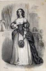 Retrato de Ana María de Gonzaga de Cleves, princesa palatina