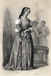 Retrato de Catalina Sforza (Caterina)