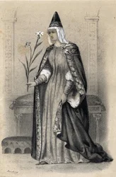 Retrato de la condesa Matilde de Toscana, conocida como Canossa