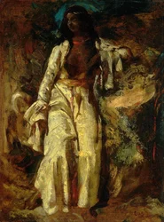 Mujer Nubia, 1825-1830