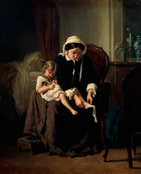 Toilette matutina, 1854