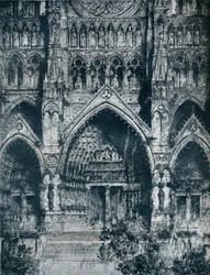 La Catedral de Amiens, siglo XX