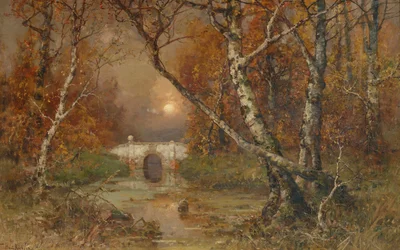 Parque descuidado, 1883