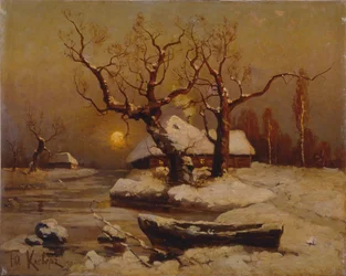 Noche de invierno, 1911