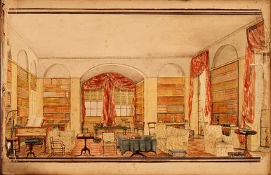 La Biblioteca en Aynhoe