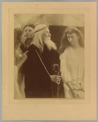 El rey Lear reparte su reino entre sus tres hijas