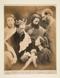 La reina Phillipa intercediendo por los burgueses de Calais