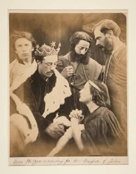 La reina Felipa intercediendo por los burgueses de Calais