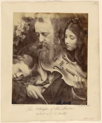El susurro de la musa / Retrato de G. F. Watts