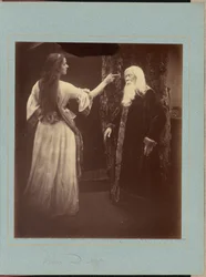 Vivien y Merlín