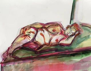 Desnudo durmiendo, 2015