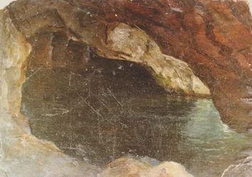 Estonio: "Cueva con agua"