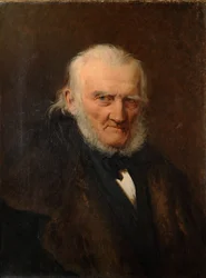 Retrato del artista August Hagen