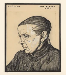 Retrato de Dina Klaver
Dina Klaver Laren (título en el objeto)