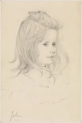 Retrato de una chica de la broma