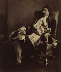 Sr. Leroux en el papel de Alceste en Le Misanthrope, mediados de 1850