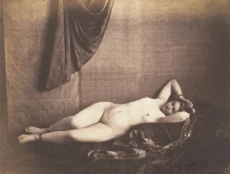 Desnudo reclinado, 1851-53