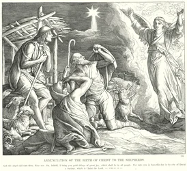 Anunciación del Nacimiento de Cristo a los Pastores
