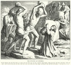 La Lapidación de Esteban