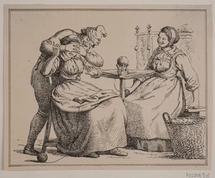 Ilustración de Imágenes y Versos de Julius Exner y Christian Winther
