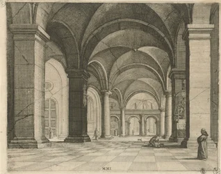 interior de la iglesia Perspectivas (título de la serie)