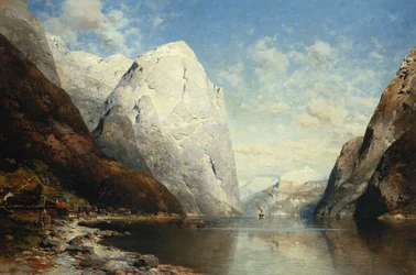 Un fiordo noruego, 1891