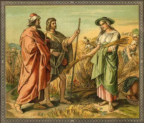 Escena de las historias del Antiguo Testamento