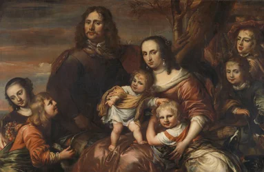 Una pareja con seis hijos