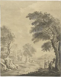 Paisaje con carretera
