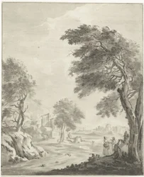 Paisaje con carretera