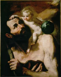San Cristóbal ... (pintura sobre lienzo)