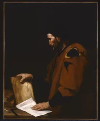Aristóteles (óleo sobre lienzo)