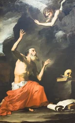 San Jerónimo y el ángel