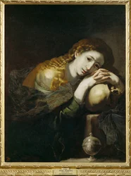 Santa María Magdalena penitente (pintura sobre lienzo)