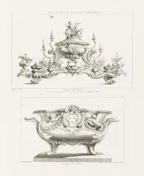 Noveno libro de las obras de J.A. Meissonnier, sobre todo de mesa