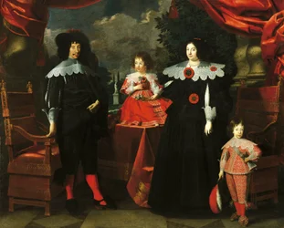 Italia, Módena, La Familia de Francesco I d