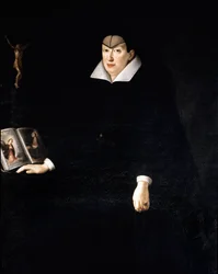Retrato de Christine de Lorraine, principios del siglo XVII